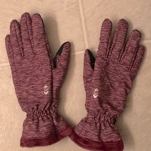Womens M/L pink winter gloves